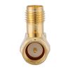 4PCS Gold Plated Contacts SMA Male To Female Adapter 90 Degree Coaxial Connector  Two-Way Radio