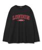 UNDEROFF Layered Crew Neck Long Sleeve Kapital London T-Shirt Black
