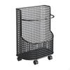 Mat Holder on Wheels, Organizer for Fitness Gear in Home Gym
