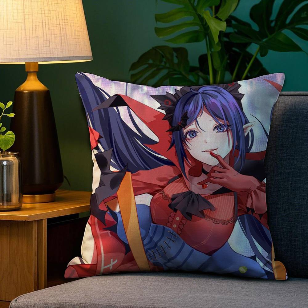 Anime Pillow Case Sofa Living Room Bedroom Doublesided Printing MMiSide Mita Square Cushion Nap Time Pillow Case
