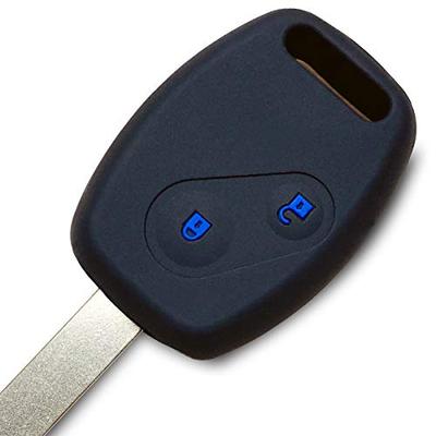 [IKT] Silicone Cover for Keyless Keys 2 Buttons Black Blue / Fit / Odyssey