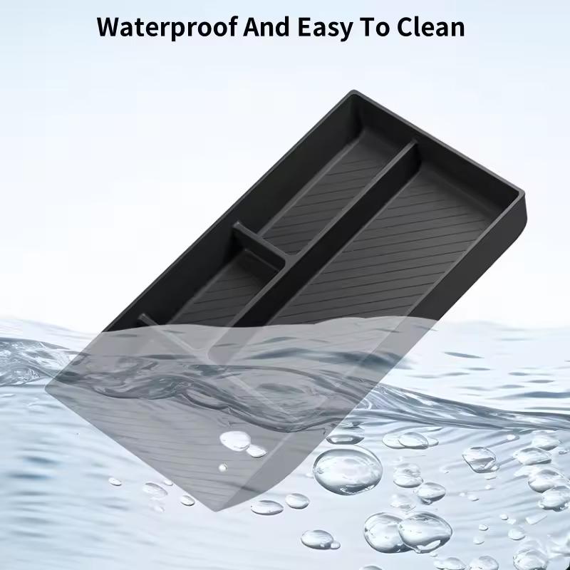 For Tesla Model YL Model Y Juniper 2025-2026 Center Console Armrest Storage Box Stowing Tidying Lower Bottom Mats Organizer Tray