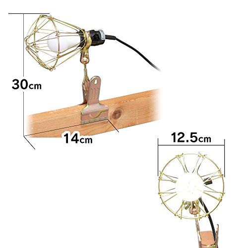 IRIS OHYAMA Insect-resistant/Waterproof LED Work Light Disaster Prevention Disaster Prevention Goods Disaster Prevention Day Wide Light Distribution I