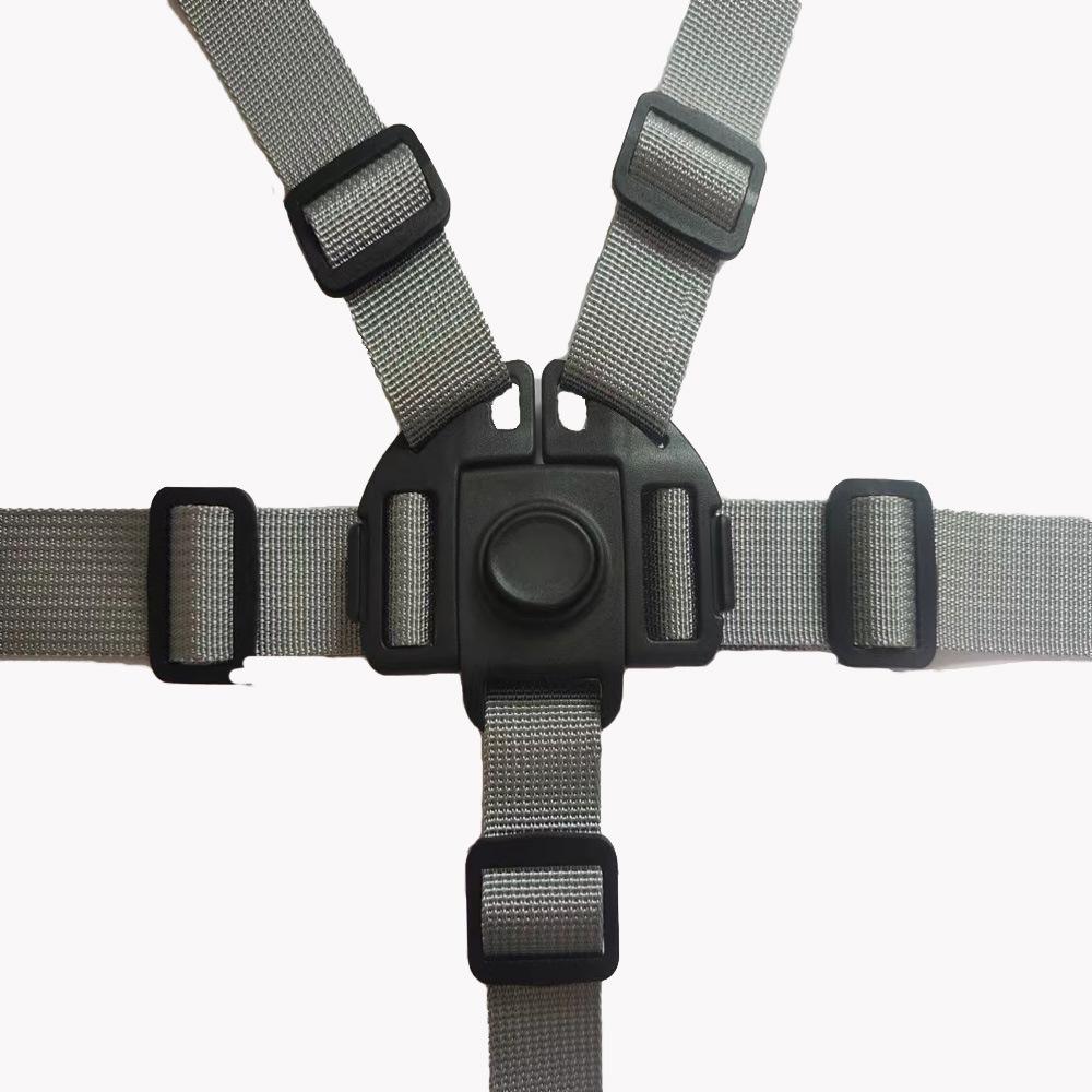 5-Point Safety Harness for Baby Strollers and High Chairs
