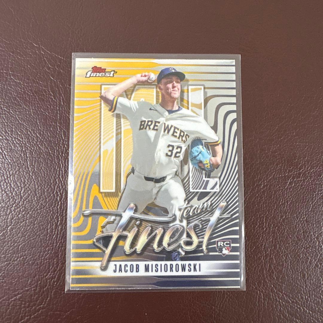 Used 2026 Topps Finest Jacob Misiorowski