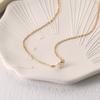 Necklace, Cold Wind Imitation Pearl Personality Temperament Pendant Necklace Female Collarbone Neck Chain