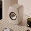 KEF LSX II LT Wireless HiFi Bookshelf Speaker - (Stone White)