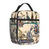 Bestselling WEIRD MEDIEVAL BESTIARY MAKING MUSIC Outdoor Rugged Food Storage Bag Office Picnic Break Adult Lunch Bag