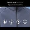 ROMON Men's Autumn/Winter Stand Collar Fleece Jacket