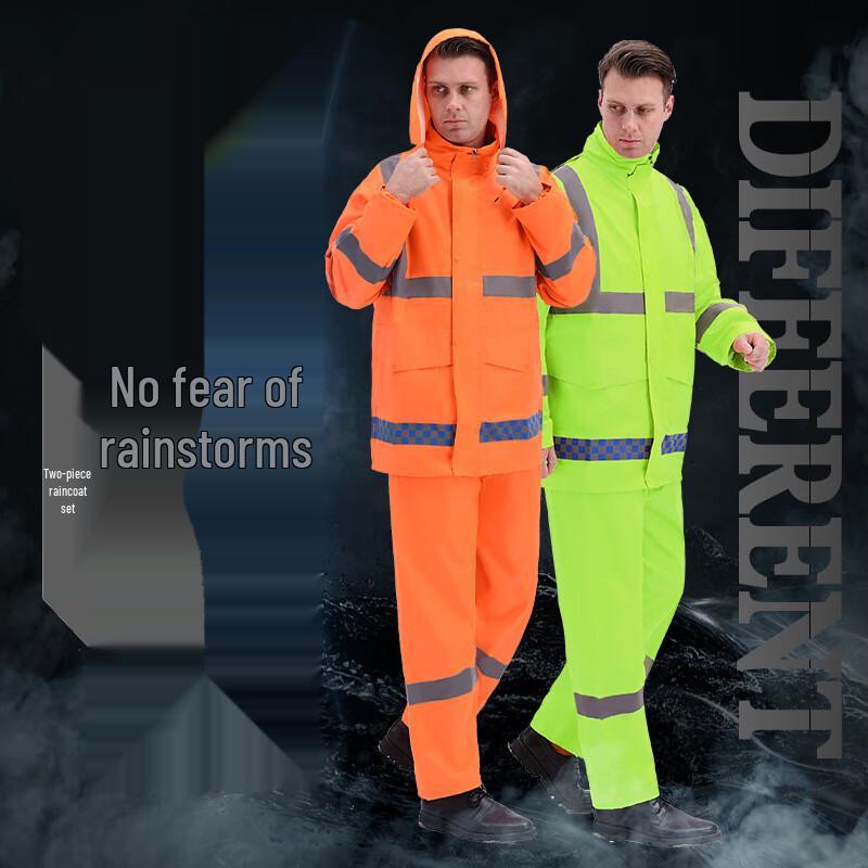 JINGSHIDA JSD-CK3 Reflective Duty Rain Suit