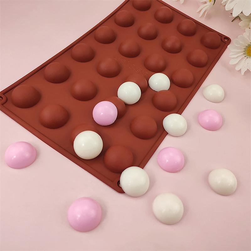 1PC Ball Round Half Sphere Silicone Molds For DIY Baking Pudding Mousse Chocolate Cake Mold Handmade Kitchen Accessories Tool
