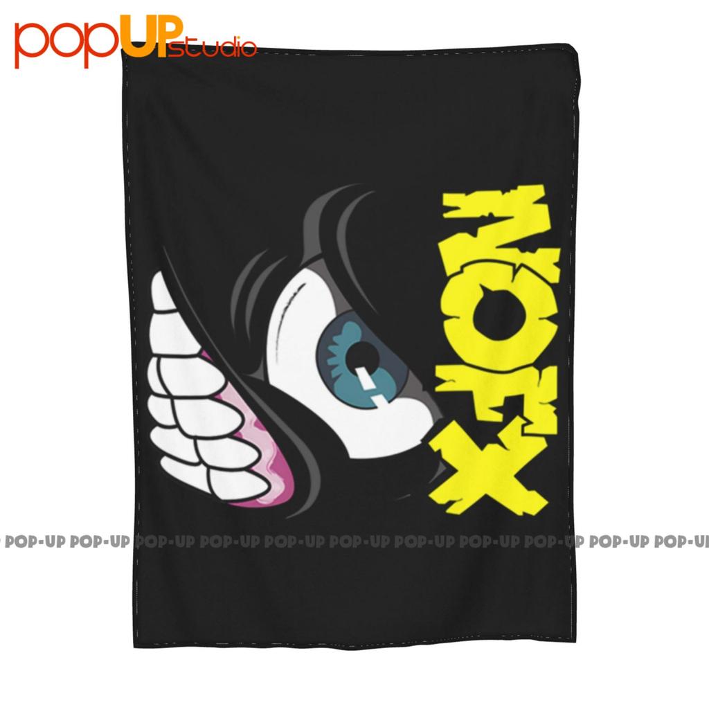 Vintage 2000‘S Nofx Tour Band Mons Tour Rock Punk Ultra-Soft Blanket Quilt Winter Sofa Cover Bed Covers