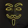 Led Light Mask V Party Cosplay Masque Mask Anonymous Guy Fawkes Mask Adult Fancy