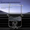 Cartoon Car Air Vent Phone Holder with Rotating Mini Gravity Design