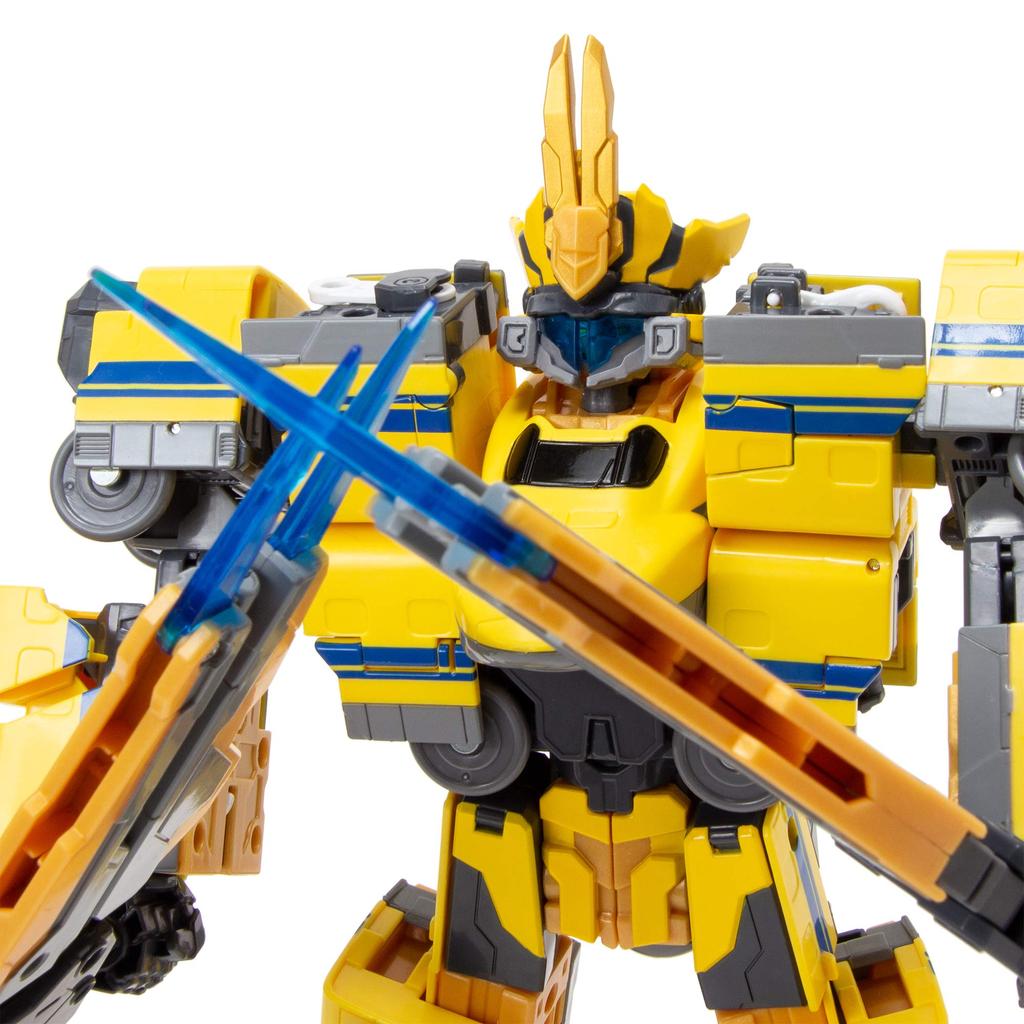 Transformační robot Plarail Shinkansen Shinkalion DXS11 Shinkalion Doctor Yellow