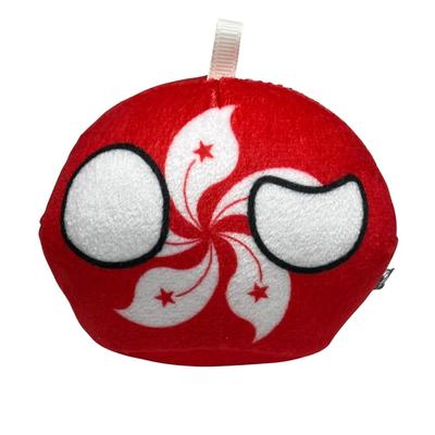 Mehagurumi Polandball Βελούδινο Παιχνίδι Ασία 25 Χονγκ Κονγκ