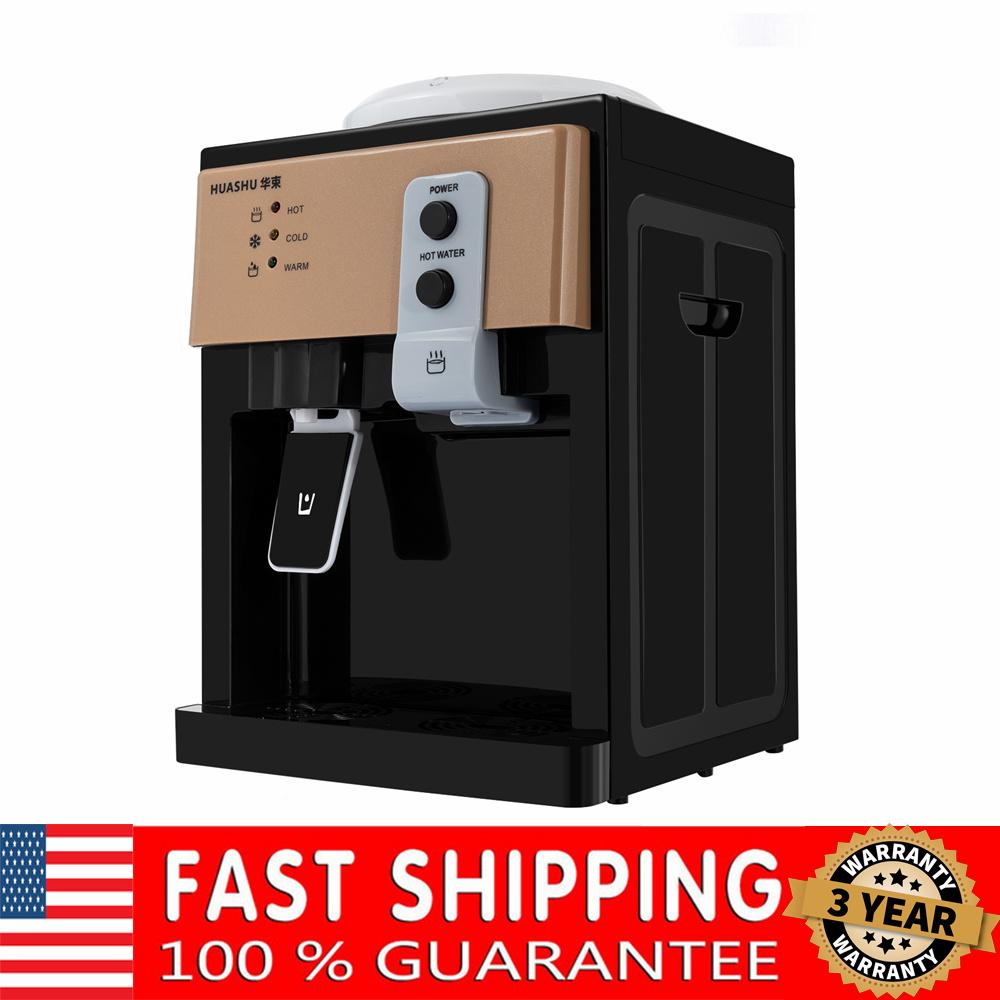 Top Loading Hot and Cold Water Dispenser for 1.2-5 Gallon Bottles Three Water Temperature Settings Hot/Cold/Warm for Home/Office