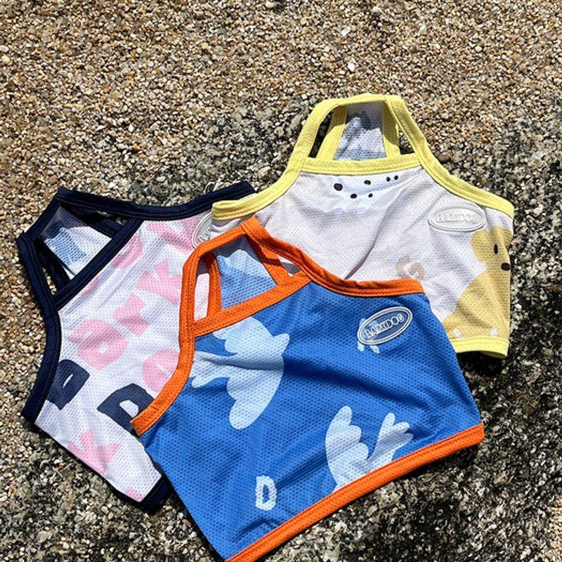 BARKDOG Cool Anti-Bug Crop Strappy Tank Top M-6XL 3colors