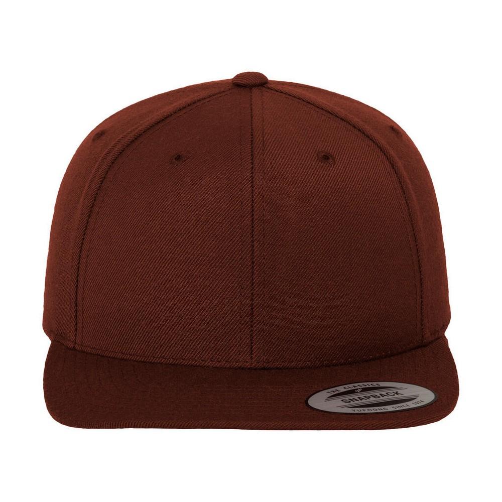 Yupoong Classic Plain Snapback Cap