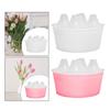 Flower Pot for Tulip Bulb Easy to Use Water Level Indicator Planters Organizer for 14cm Tulip Bulb Kitchen Office Desk Indoor