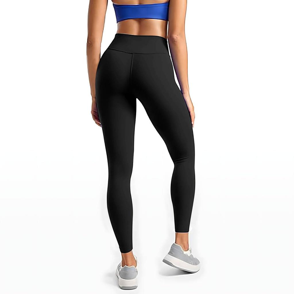 Fashionable Solid Color Warm Pants Leggings Yoga Pants High Waisted Slim Fit Casual Pants