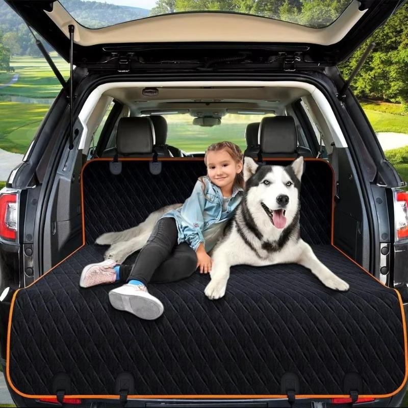 Waterproof Easy Wash Car Back Seat Pet Dog Safety Travel Mat Blanket Pet Car Back Seat Cover