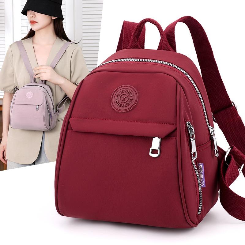 Nylon cloth small backpack women's new fashion shell leisure commute short trip women's backpack
