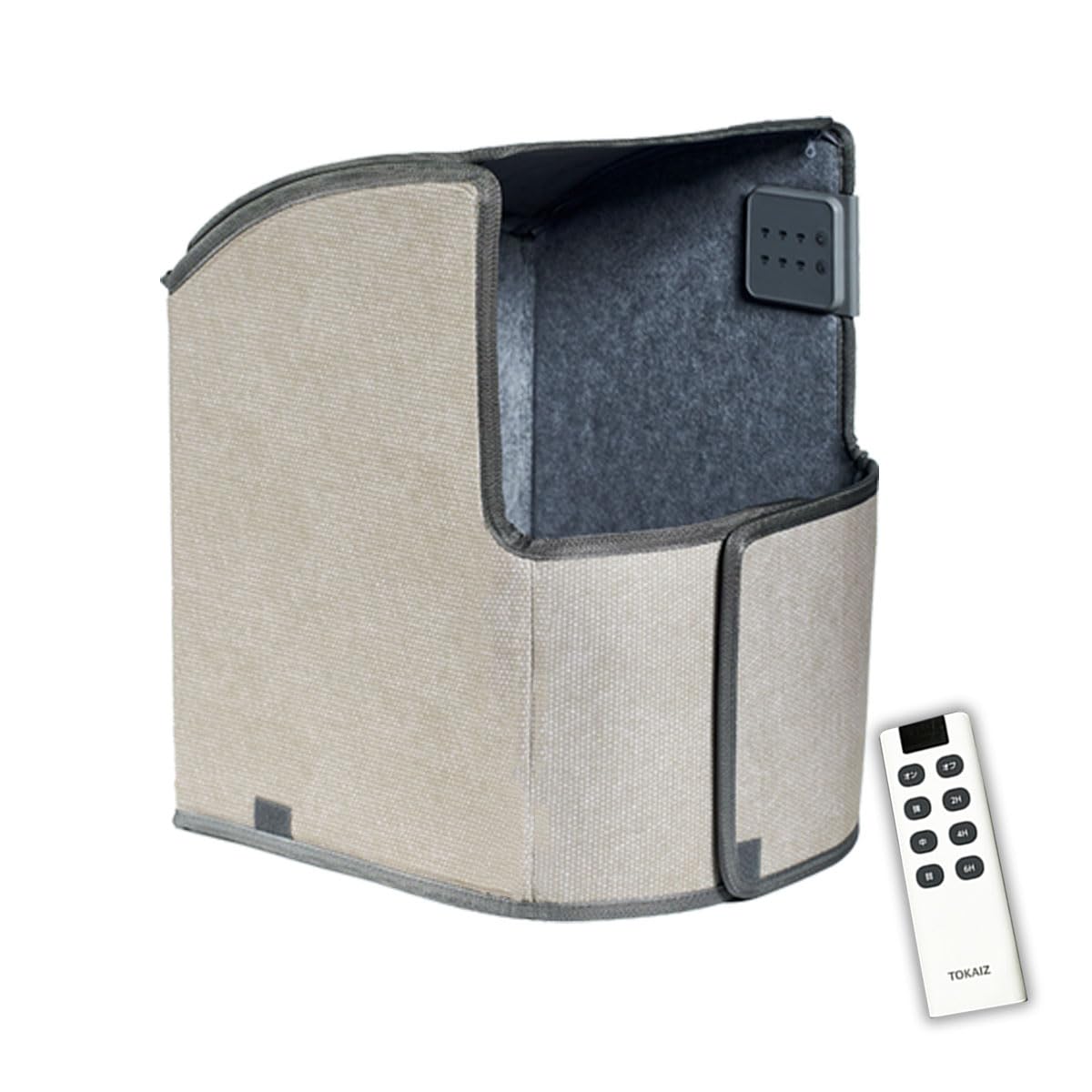 

TOKAIZ Панельный обогреватель тонкого дизайна с 7 режимами нагрева, беспроводным пультом, всенаправленный, для офиса, для ног, для клетки питомца, сертифицирован PSE, TPH-Elite7, первый в Японии,