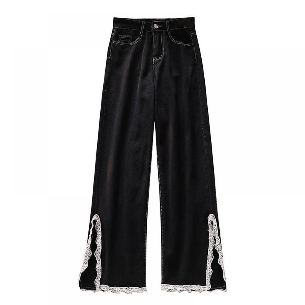 Wide Leg Y2k Jeans Loose Denim Trousers 