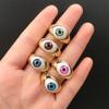 Personalisierter Harz Augen Ring Vintage Punk Augapfel Ring Überlagerung Dämonen Augen Finger Ring Mädchen