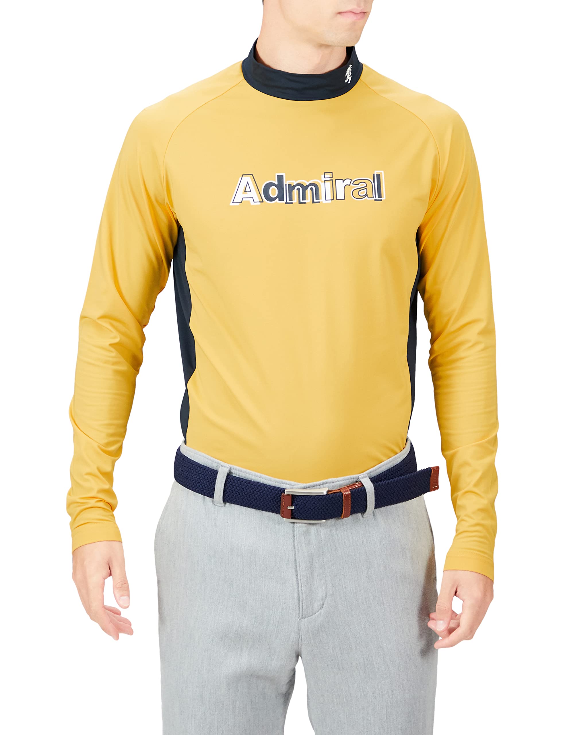 

Admiral Golf Logo High Neck Long Sleeve Shirt ADMA273