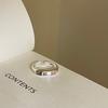 Adjustable Open Unique Ring With Multicolored Zircon Stones Perfect For Stylish Women Accessories