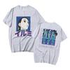 90s Anime Hunter X Hunter Double Sided Print Tshirt Unisexga Unisex Women Fashion Oversized T-shirts Illumi Zoldyck Graphic T Shirt