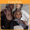 Ethnic Print Modal Scarf With Satin Finish For Women In All Seasons
