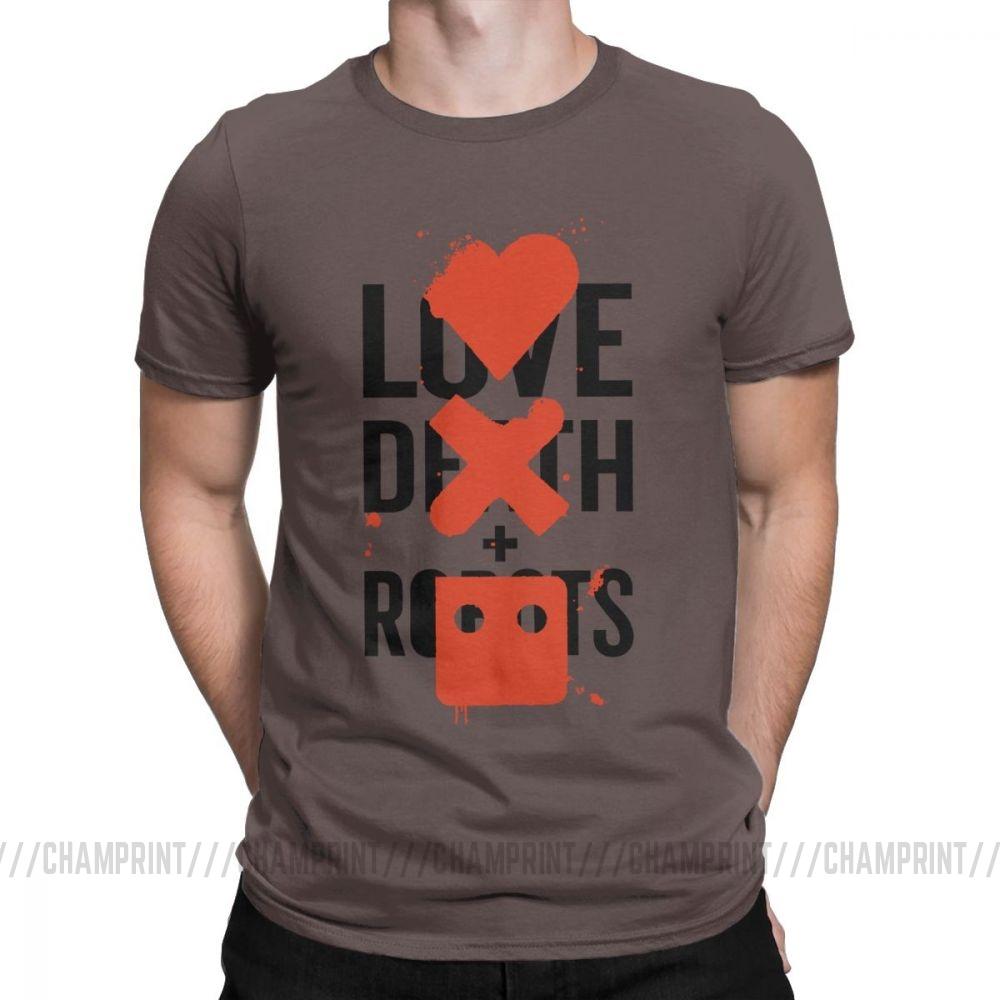 Cooles Love Death And Robots T-Shirt Großes Fan-T-Shirt Heavy Metal Sci-Fi