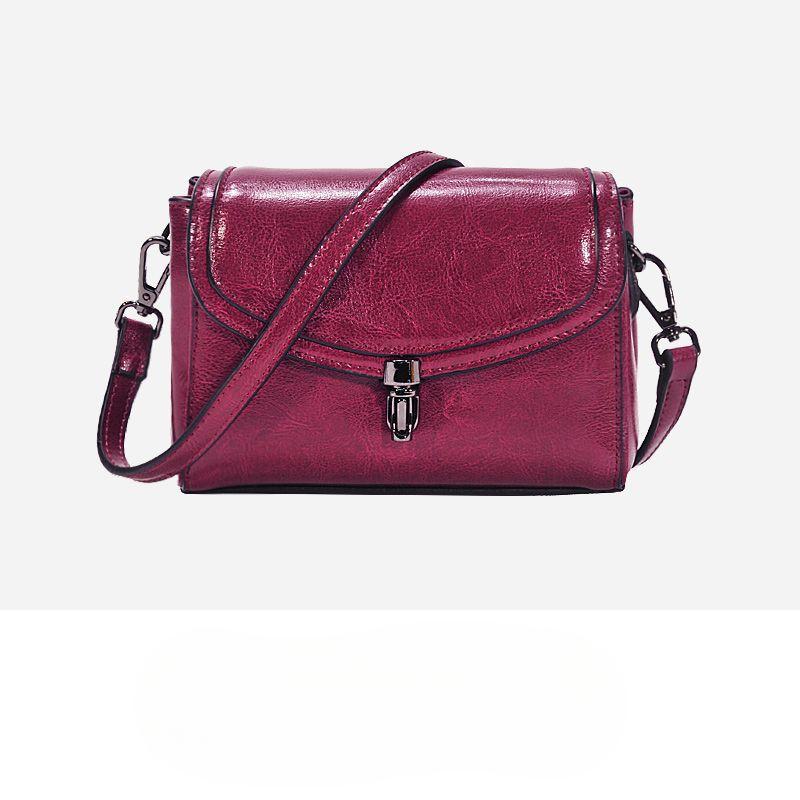 

Кожаная женская сумка, весенне-летняя маленькая сумка на одно плечо, мини-сумка через плечо, кожаная маленькая сумка