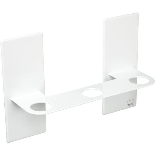 Yamazaki Magnetic Dispenser Holder, 3-Row, White, Approx. W25 X D8 X H17cm, Tower, Floating Storage, Easy Installation, 5730