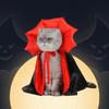 Halloween Pet Costumes Cute Cosplay Vampire Cloak For Small Dog Cat Kitten Puppy Dress Kawaii Pet Halloween Clothes Accessoties