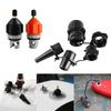 Inflatable Boats Air Pumps Converter with 4 Nozzle Air Valves Adaptor Paddleboard Pumps Adapter Pumping Head Connector