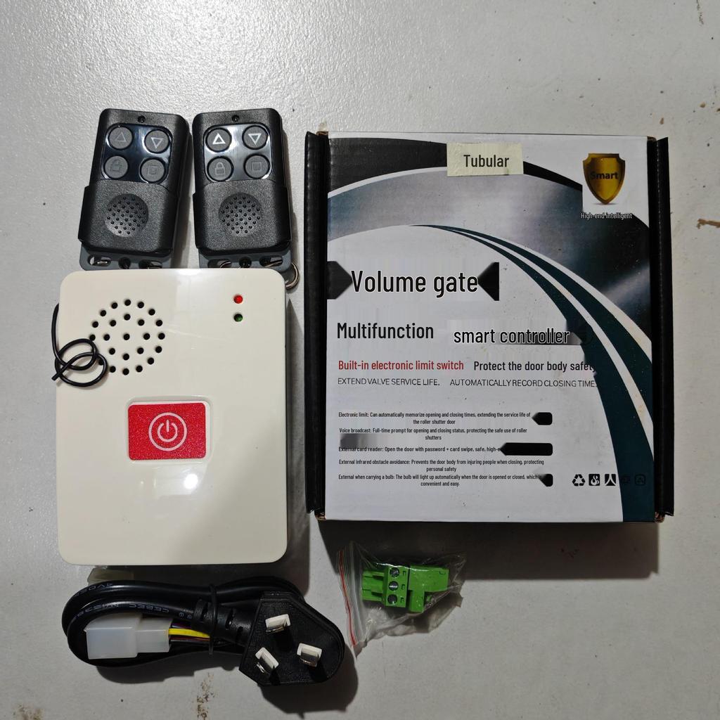 Universal Wireless Garage Door & Roller Shutter Controller with Remote Receiver