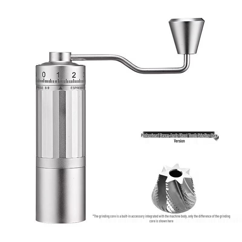 Manual Hand-Crank Coffee Grinder for Home Use