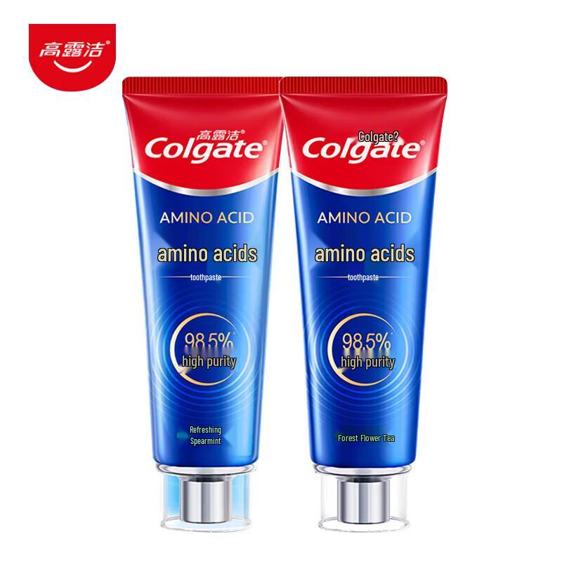 

Colgate Amino Acid Toothpaste Twin Pack: Forest Floral Tea & Refreshing Spearmint