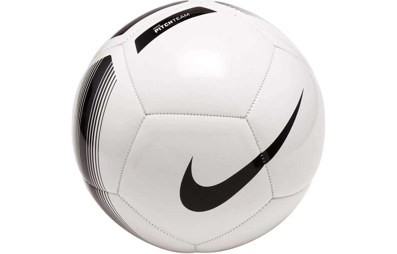 Nike Size 4 5 Size Soccer Ball Synthetic Leather Machine Stitched Soccer Ball Unisex White SC3992-100 Size 5 Ball