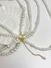 Vintage Sweet Multi-layer Pearl Tassel Waist Belt for Dresses and Sweaters