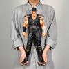 Kaiyodo Mega Soft Vinyl Fist of the North Star Kenshiro Höhe 500mm Softvinyl Fertigfigur ca.. Maßstabsgetreu, Vormontiert