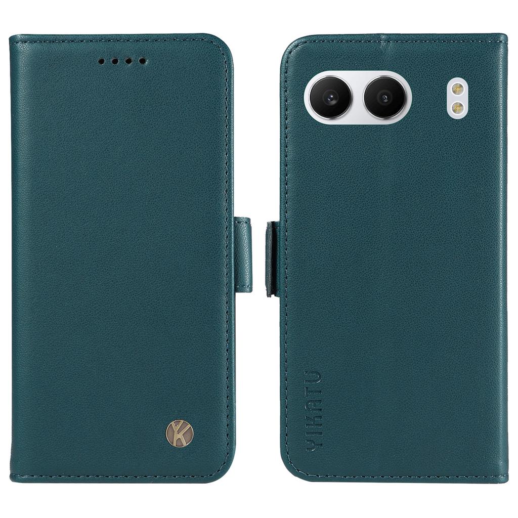 YIKATU YK-003 For OnePlus Nord 4 Case Wallet Stand Leather Phone Cover Side Buckle