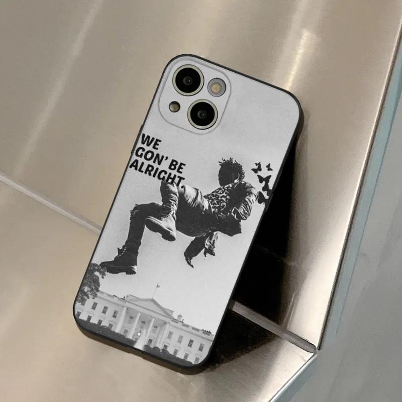 

Kendrick Lamar Phone Case For IPhone 16 promax 15pro 14pro iphone 13 pro iphone 11 12 promax 15Plus XR XS MINI SE Black Covers iphone11