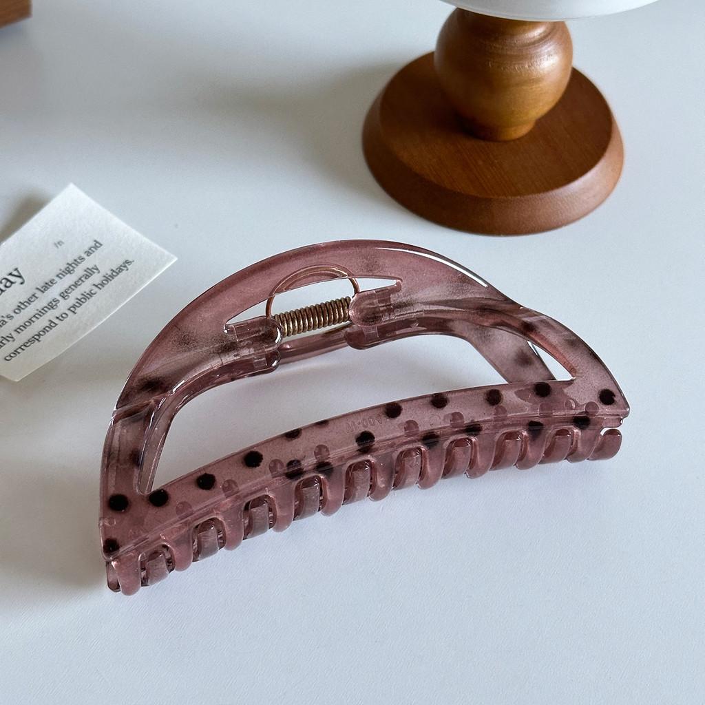 Eleganckie Koreńskie Duże Kropki Spinka do Włosów z Szykowanym Modnym Wzorem Dla Kobiet