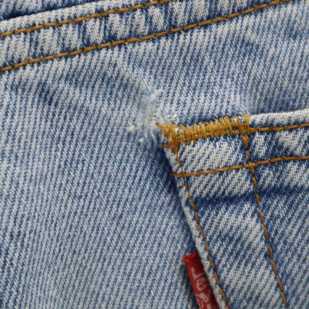 Levi's 90s Old Denim shorts W36 Wash blue Men's Used