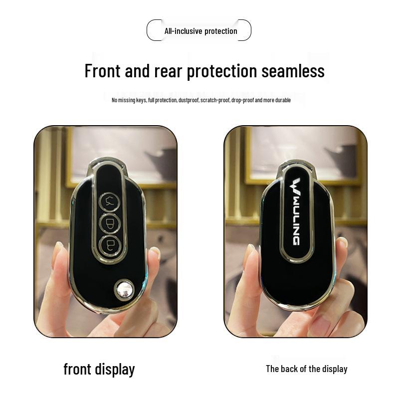 2022 Wuling Hongguang Mini EV Key Case Macaron Buckle for Baojun 730